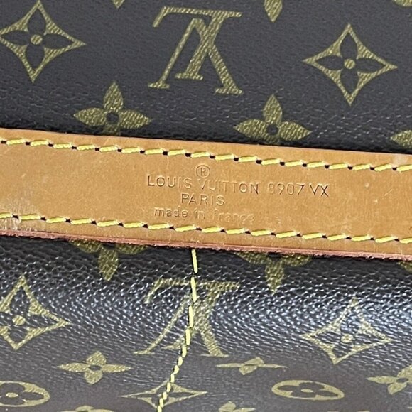 LOUIS VUITTON Monogram 16" Overnight Travel Carryall Doctor Case Bag Gym Duffle - Picture 3 of 16